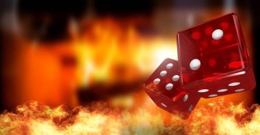 Lightning Dice table layout on sensa69 platform